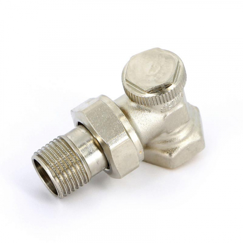 Вентиль на обратную подводку DN 15, 1/2, PN 10, угловой