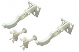 Комплект настенных кронштейнов (верхний W161, упор нижний ZB0280)