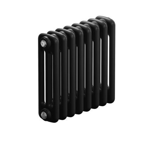 Радиатор 3-х трубчатый RIFAR TUBOG 3042-5 сек. подключение боковое универсальное (B1-В4), цвет:  черный AN - Антрацит (матовый)