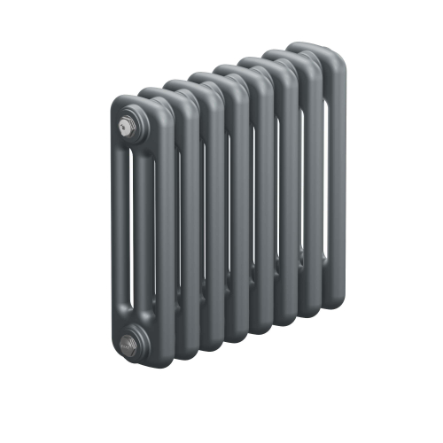 Радиатор 3-х трубчатый RIFAR TUBOG 3042-21 сек. подключение боковое универсальное (B1-В4), цвет:  серый TI - Титан (матовый)