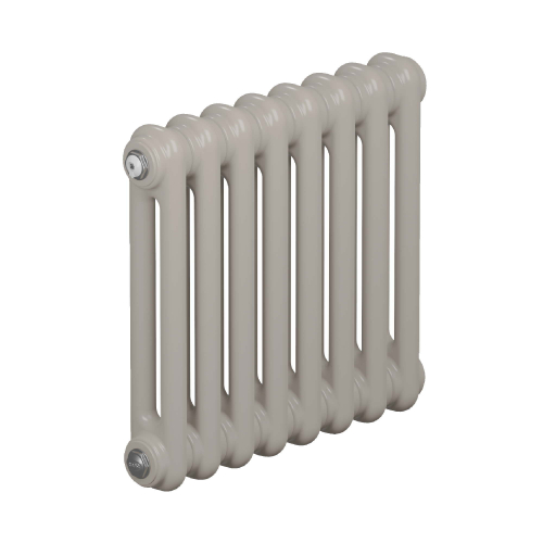 Радиатор 2-х трубчатый RIFAR TUBOG 2062-5 сек. подключение боковое универсальное (B1-В4), цвет: светлая слоновая кость IV — Айвори