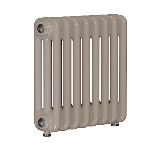 Радиатор 3-х трубчатый RIFAR TUBOG 3042-5 сек. подключение нижнее разностороннее (D2), цвет: светлая слоновая кость IV — Айвори