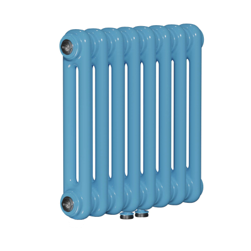 Радиатор 2-х трубчатый RIFAR TUBOG 2062-49 сек. подключение нижнее центральное (D3), цвет: пастельно-синий SA — Сапфир