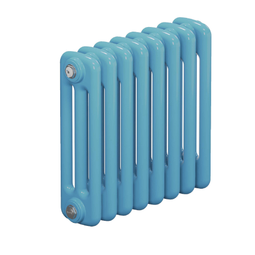 Радиатор 3-х трубчатый RIFAR TUBOG 3067-5 сек. подключение боковое универсальное (B1-В4), цвет: пастельно-синий SA — Сапфир