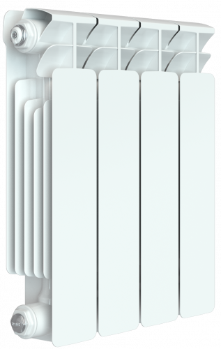 Биметаллический радиатор RIFAR BASE B350-11 сек. подключение боковое, цвет:  белый (глянцевый)