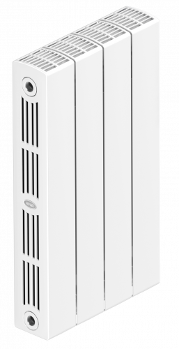 Биметаллический радиатор RIFAR SUPReMO RS500-10 сек. подключение боковое, цвет:  белый (глянцевый)