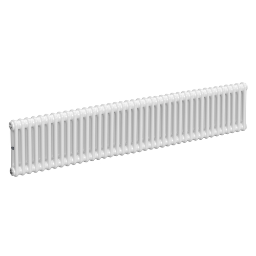 Радиатор 2-х трубчатый RIFAR TUBOG 2037-40 сек. подключение боковое универсальное (B1-В4), цвет:  белый (глянцевый)