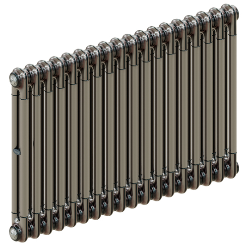  Радиатор 2-х трубчатый RIFAR TUBOG 2057-18 сек. подключение боковое универсальное (B1-В4), цвет: технолак TL