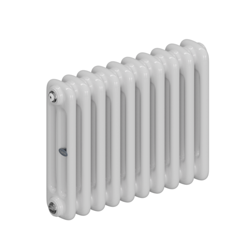 Радиатор 3-х трубчатый RIFAR TUBOG 3037-10 сек. подключение боковое универсальное (B1-В4), цвет:  белый (глянцевый)