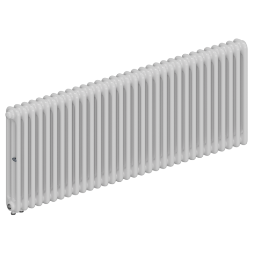 Радиатор 3-х трубчатый RIFAR TUBOG VENTIL 3052-32 сек. подключение нижнее одностороннее с термоклапаном (DV1), цвет:  белый (глянцевый)