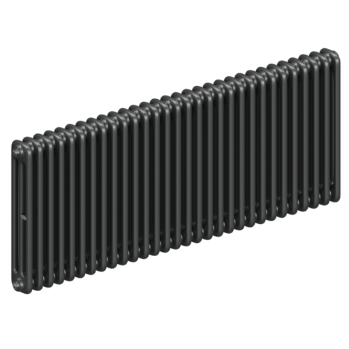 Радиатор 3-х трубчатый RIFAR TUBOG 3057-30 сек. подключение боковое универсальное (B1-В4), цвет:  серый TI - Титан (матовый)