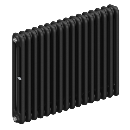 Радиатор 3-х трубчатый RIFAR TUBOG 3057-16 сек. подключение боковое универсальное (B1-В4), цвет:  черный AN - Антрацит (матовый)