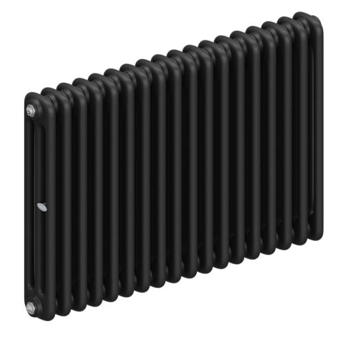 Радиатор 3-х трубчатый RIFAR TUBOG 3057-18 сек. подключение боковое универсальное (B1-В4), цвет:  черный AN - Антрацит (матовый)