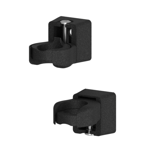 Настенный кронштейн для стальных трубчатых радиаторов антрацит